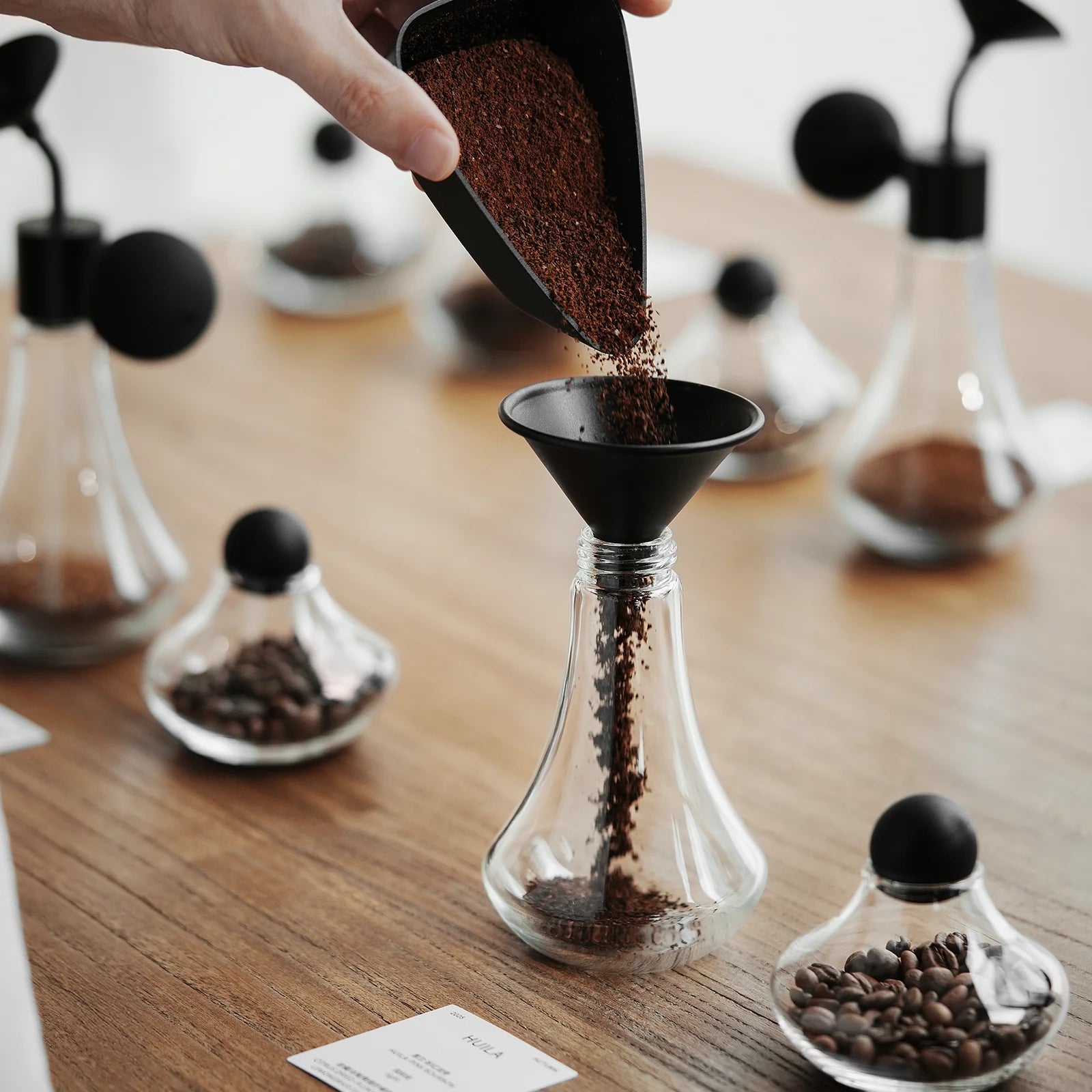 MHW-3BOMBER Kaffee-Aroma-Flasche & Kaffee-Präsentationsglas