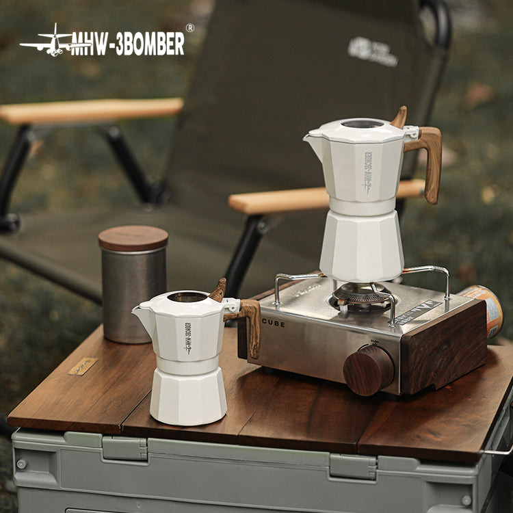 MHW-3BOMBER MOKKAKANNE MIT DOPPELVENTIL 100 ML