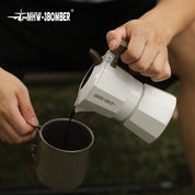 MHW-3BOMBER MOKKAKANNE MIT DOPPELVENTIL 100 ML