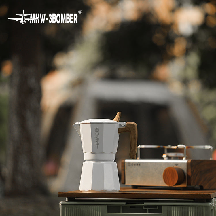 MHW-3BOMBER MOKKAKANNE MIT DOPPELVENTIL 100 ML