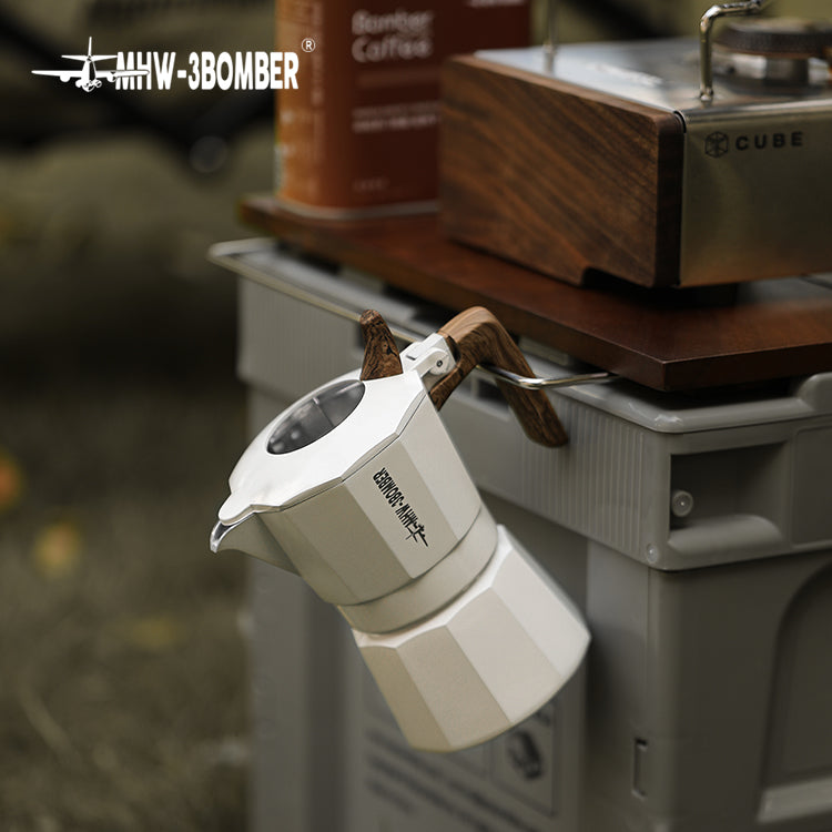 MHW-3BOMBER MOKKAKANNE MIT DOPPELVENTIL 100 ML