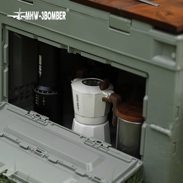 MHW-3BOMBER MOKKAKANNE MIT DOPPELVENTIL 100 ML