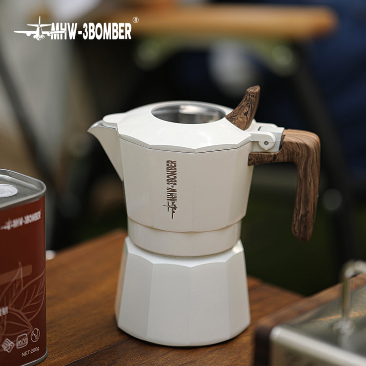 MHW-3BOMBER MOKKAKANNE MIT DOPPELVENTIL 100 ML