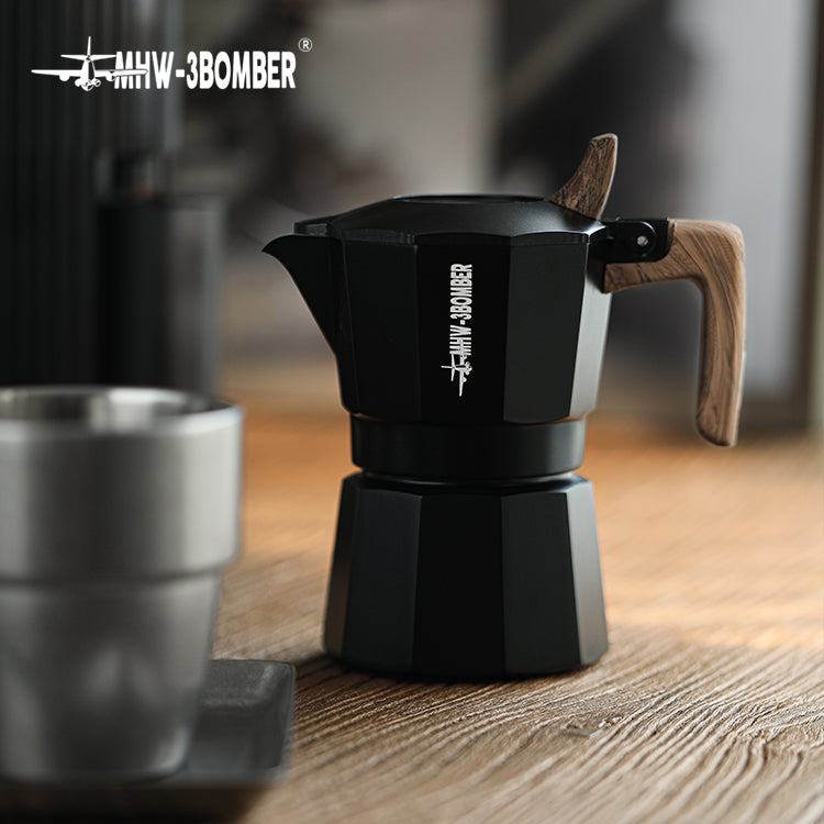 MHW-3BOMBER MOKKAKANNE MIT DOPPELVENTIL 100 ML