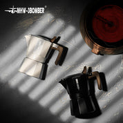MHW-3BOMBER MOKKAKANNE MIT DOPPELVENTIL 100 ML