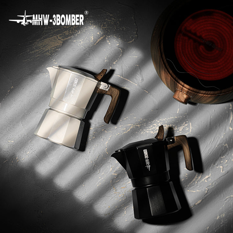 MHW-3BOMBER MOKKAKANNE MIT DOPPELVENTIL 100 ML