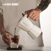 MHW-3BOMBER MOKKAKANNE MIT DOPPELVENTIL 100 ML