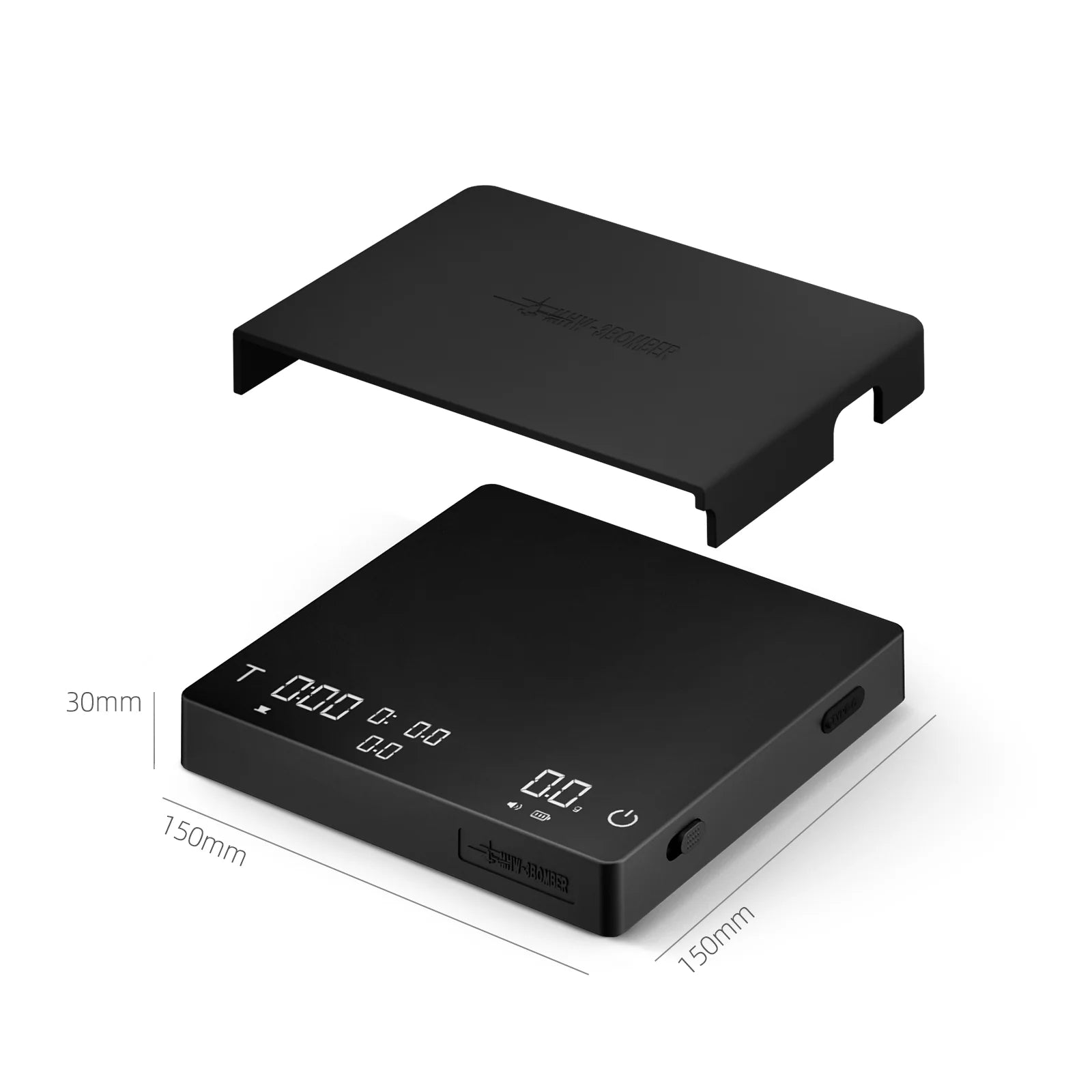 MHW-3BOMBER CUBE KAFFEEWAAGE 3.0 PRO MAX