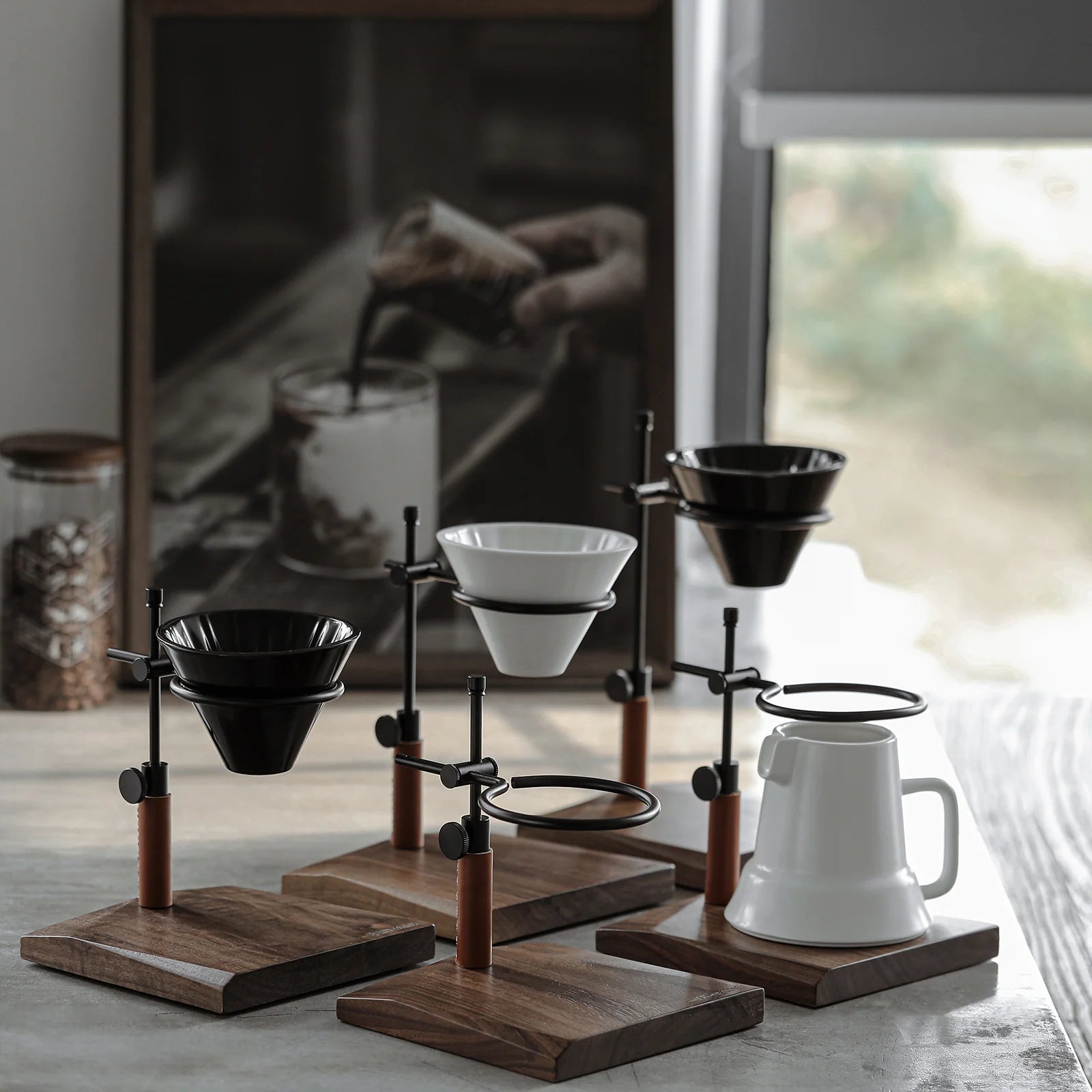 MHW-3BOMBER VERSTELLBARER KAFFEETROPFERSTÄNDER