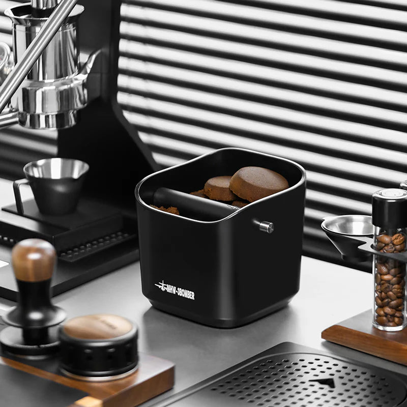MHW-3BOMBER KAFFEE-ESPRESSO-ABSCHLAGBEHÄLTER, QUADRATISCH, 1200 ML