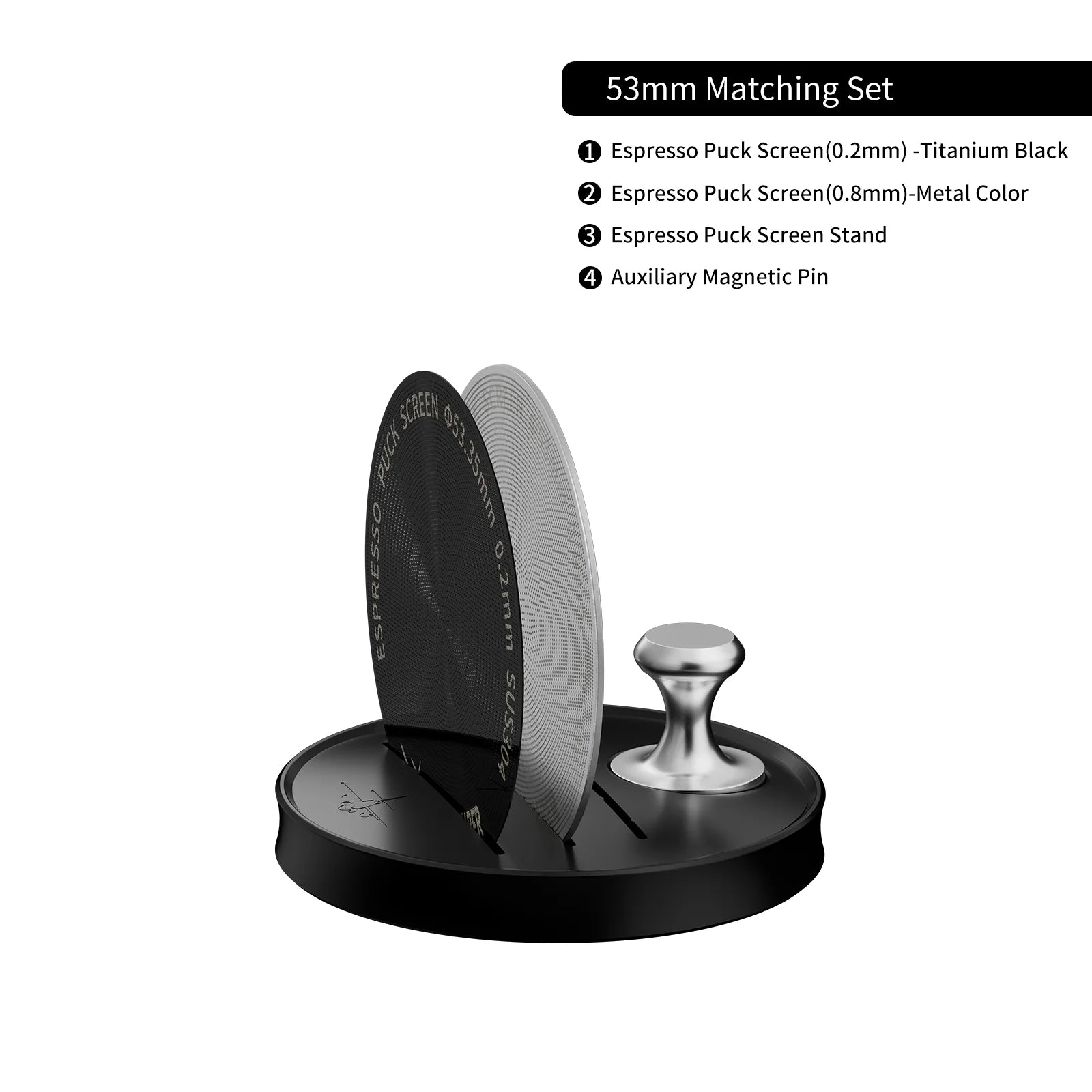 MHW-3BOMBER ESPRESSO-PUCK-SIEBSTÄNDER 51-58MM