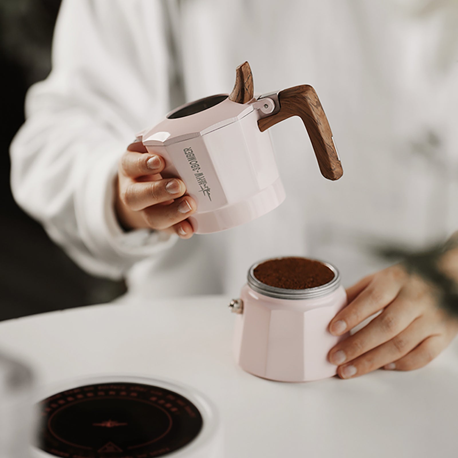MHW-3BOMBER Double Valve Moka Pot – 100 ml