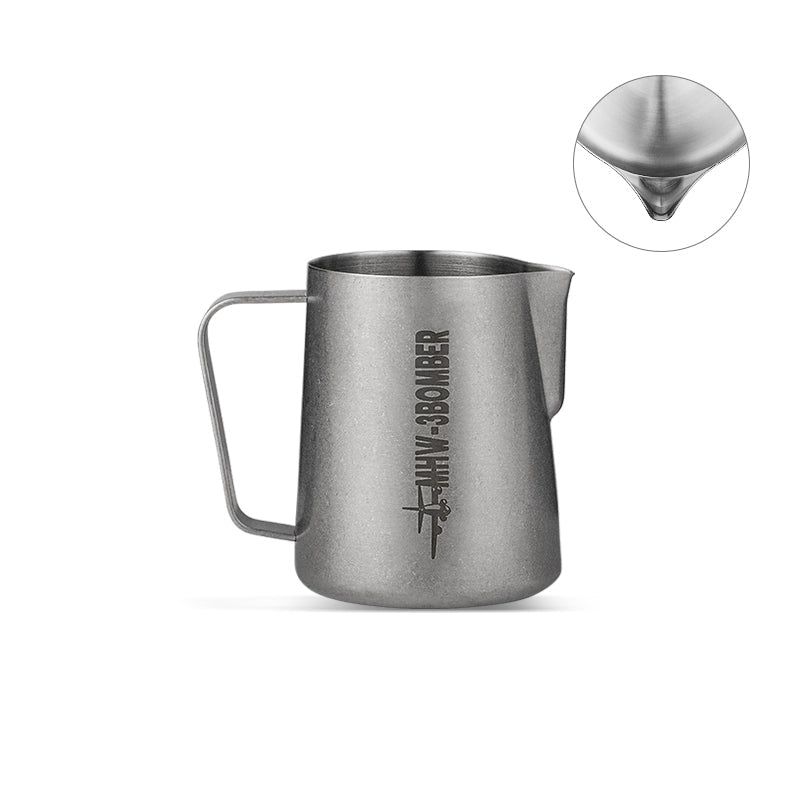 MHW-3BOMBER MILK FROTHING PITCHER 3.0 SILBERPUNKT
