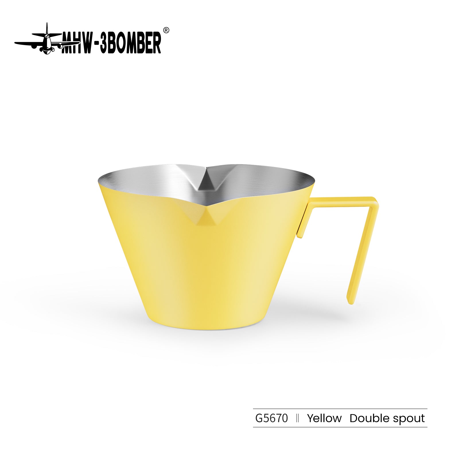 MHW-3BOMBER Espresso Messbecher 100 ml aus Edelstahl