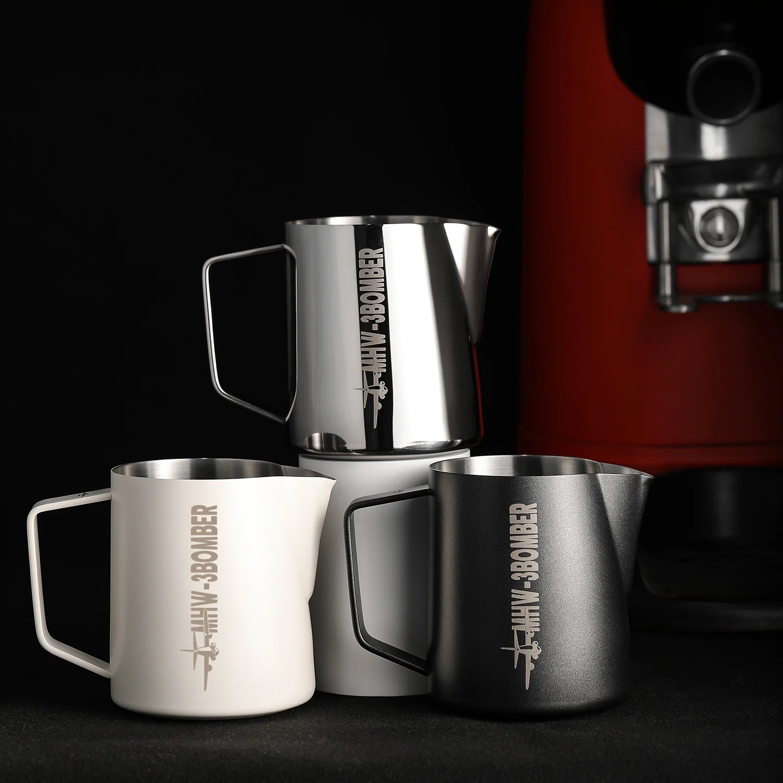 MHW-3BOMBER MILK FROTHING PITCHER 3.0 WEISS