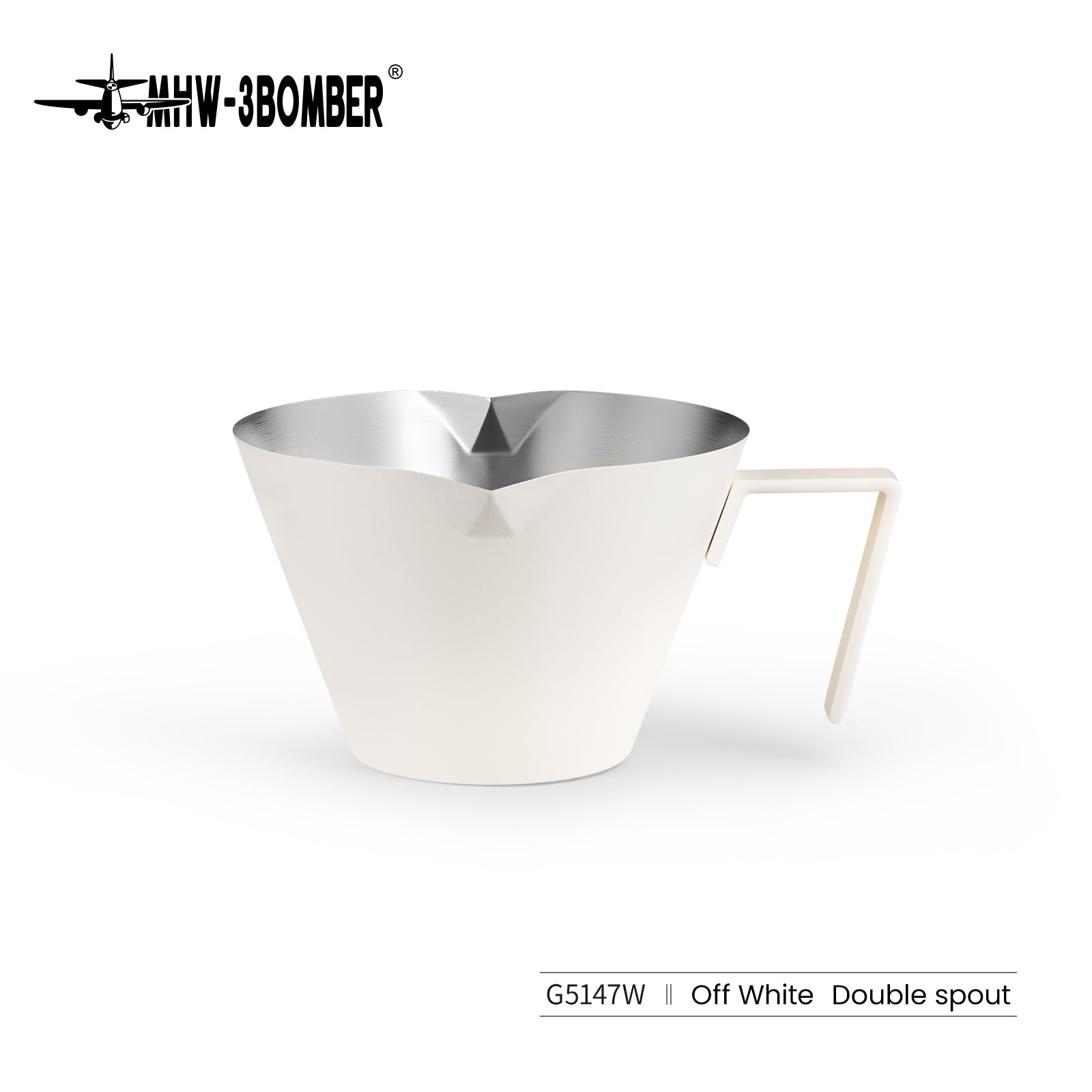 MHW-3BOMBER Espresso Messbecher 100 ml aus Edelstahl